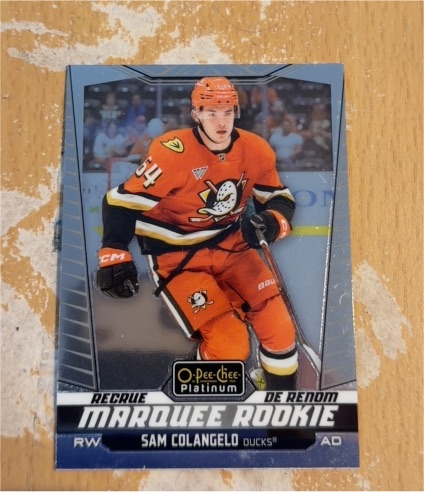 2024-25 O-Pee-Chee Platinum #210 Sam Colangelo — front