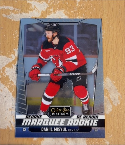 2024-25 O-Pee-Chee Platinum #289 Daniil Misyul Marquee Rookie — front