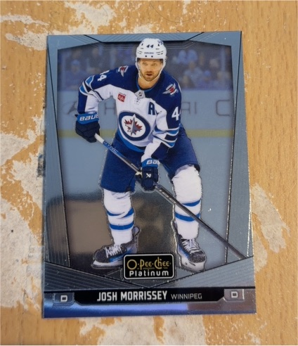 2024-25 O-Pee-Chee Platinum #155 Josh Morrissey — front