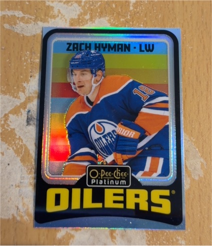 2024-25 O-Pee-Chee Platinum Retro #R35 Zach Hyman — front