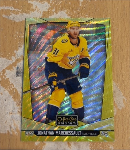 2024-25 O-Pee-Chee Platinum #164 Jonathan Marchessault — front
