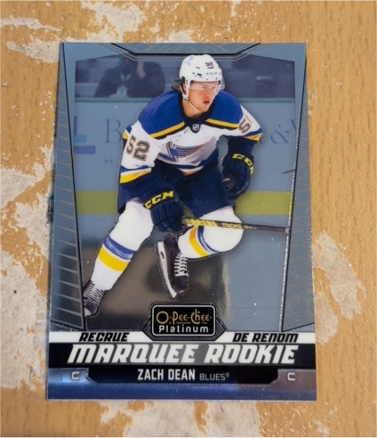 2024-25 O-Pee-Chee Platinum #252 Zach Dean — front