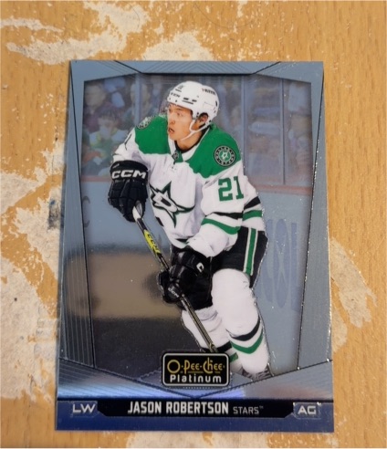 2023-24 O-Pee-Chee Platinum #80 Jason Robertson — front