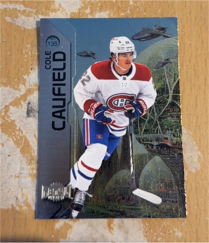 2023-24 Skybox Metal Universe #135 Cole Caufield — front