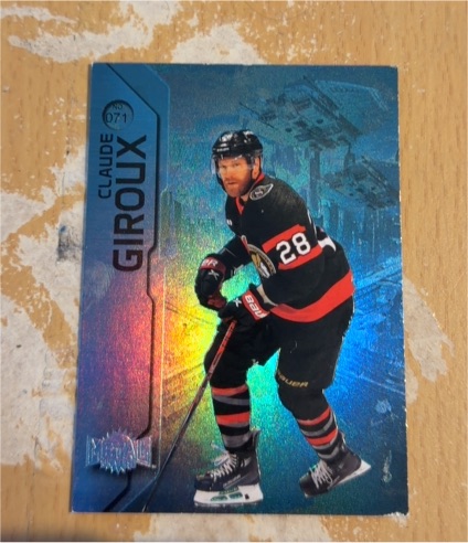 2023-24 Skybox Metal Universe #071 Claude Giroux — front