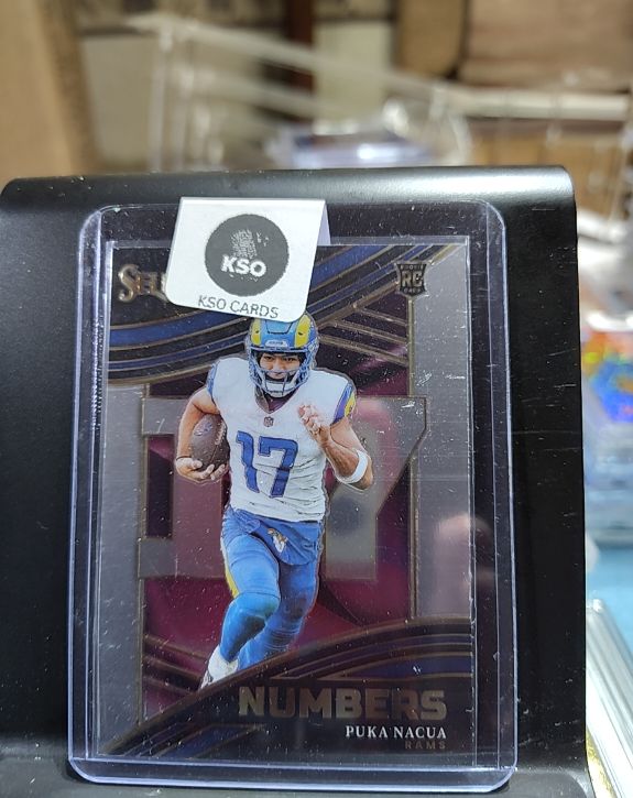 2023 Panini Select - Select Numbers #NMB-PNA Puka Nacua — front