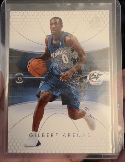 2004-05 Upper Deck SP Authentic #89 Gilbert Arenas — front
