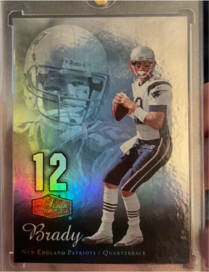 2006 Flair Showcase #57 Tom Brady — front