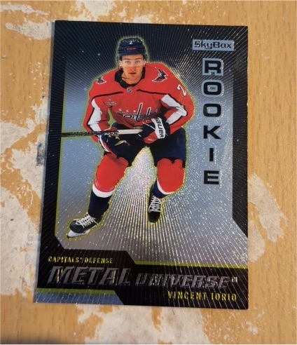 2023-24 Skybox Metal Universe 2008-09 Rookie Retros #R-26 Vincent Iorio — front