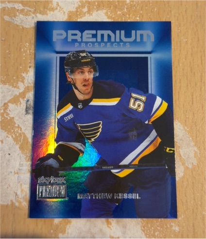 2023-24 Skybox Metal Universe Premium Prospects #PP-26 Matthew Kessel — front