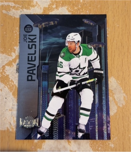 2023-24 SkyBox Metal Universe #032 Joe Pavelski — front