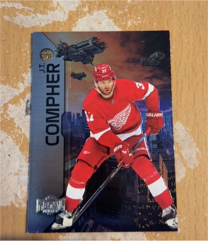 2023-24 Upper Deck Skybox Metal Universe #076 J.T. Compher — front