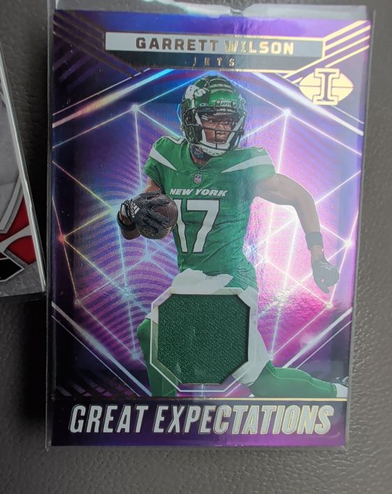 2023 Panini Illusions #GE-GWI Garrett Wilson Great Expectations — front