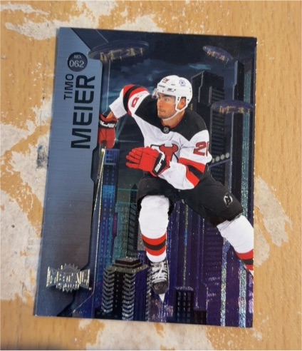 2023-24 SkyBox Metal Universe #62 Timo Meier — front
