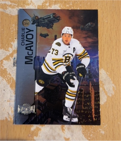 2023-24 Skybox Metal Universe #086 Charlie McAvoy — front