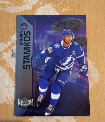 2023-24 SkyBox Metal Universe #001 Steven Stamkos — front