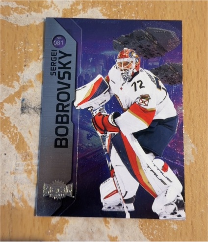 2023-24 Skybox Metal Universe #081 Sergei Bobrovsky — front