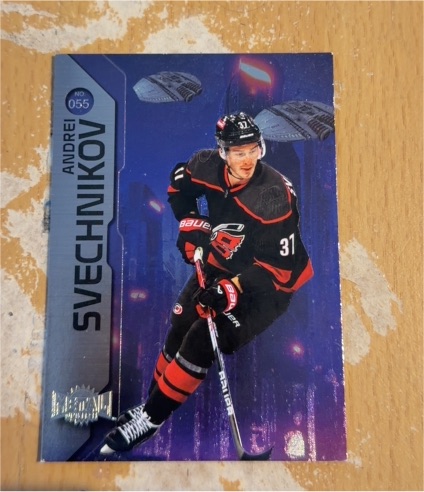 2023-24 Skybox Metal Universe #055 Andrei Svechnikov — front