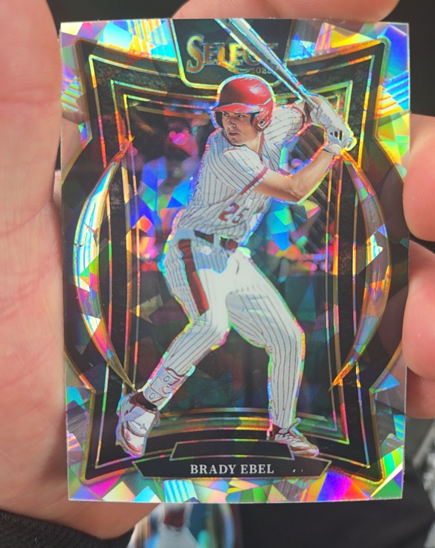 2025 Panini Select #22 Brady Ebel — front