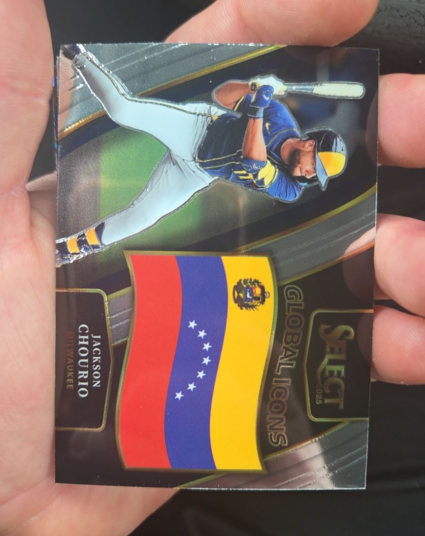 2025 Panini Select #18 Jackson Chourio — front