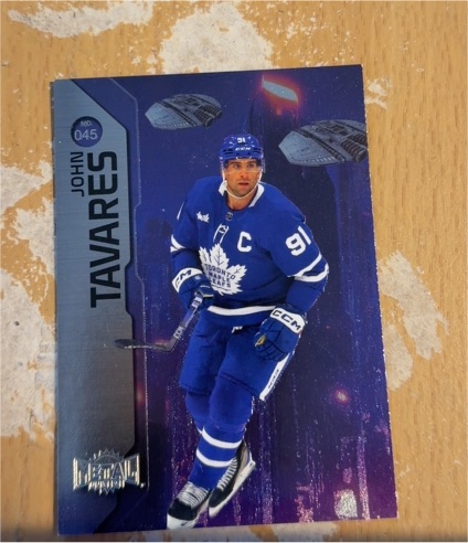 2023-24 Skybox Metal Universe #045 John Tavares — front