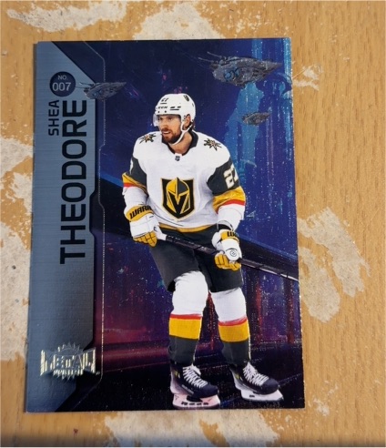 2023-24 Skybox Metal Universe #007 Shea Theodore — front