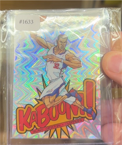 2014 Panini Excalibur Kaboom #1633 Blake Griffin — front