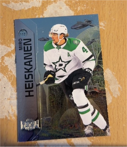 2023-24 Skybox Metal Universe #115 Miro Heiskanen — front