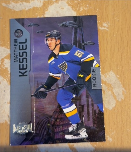 2023-24 SkyBox Metal Universe #185 Matthew Kessel — front