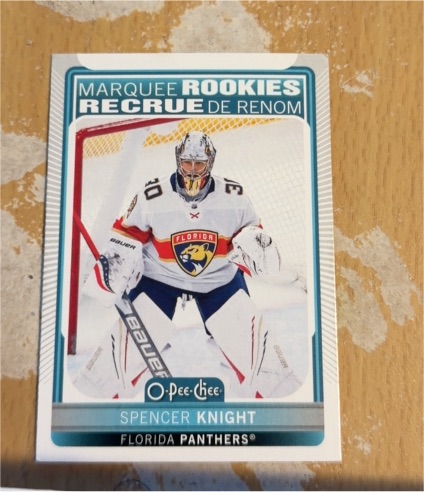 2021-22 O-Pee-Chee #505 Spencer Knight — front