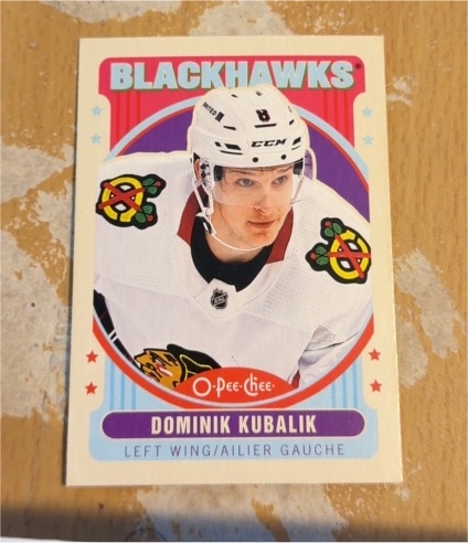 2021-22 O-Pee-Chee Retro #87 Dominik Kubalik — front