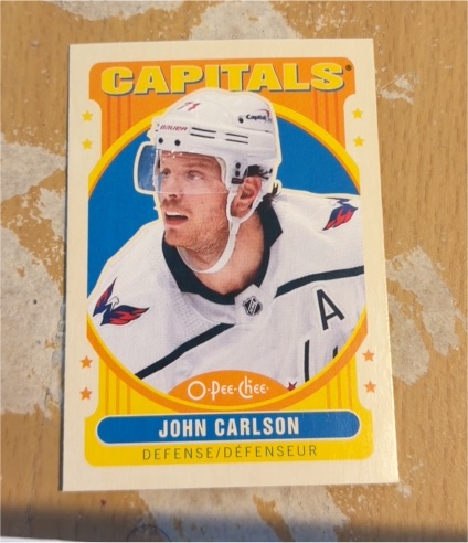 2021-22 O-Pee-Chee Retro #289 John Carlson — front
