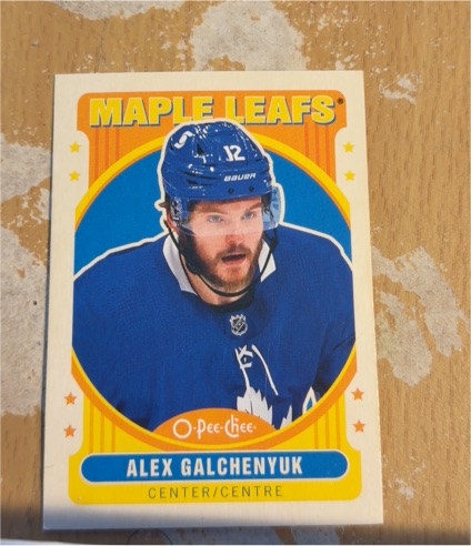 2021-22 O-Pee-Chee Retro #219 Alex Galchenyuk — front