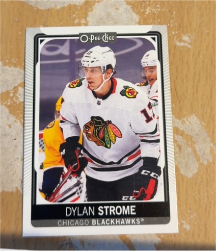 2021-22 O-Pee-Chee #134 Dylan Strome — front
