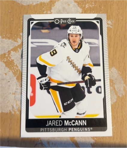 2021-22 O-Pee-Chee #396 Jared McCann — front