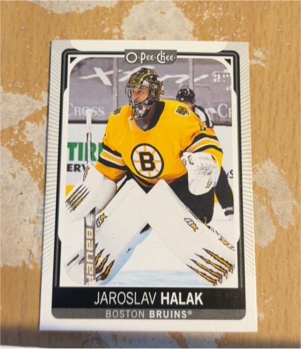 2021-22 O-Pee-Chee #419 Jaroslav Halak — front