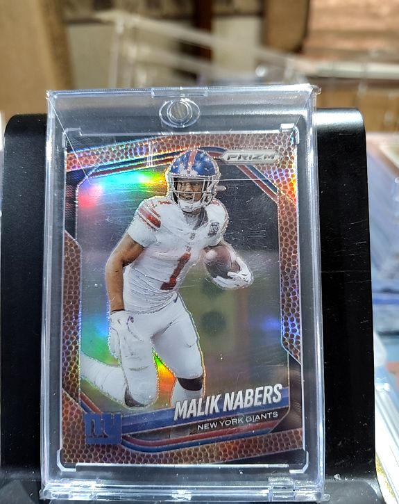 2025 Panini Prizm #206 Malik Nabers — front