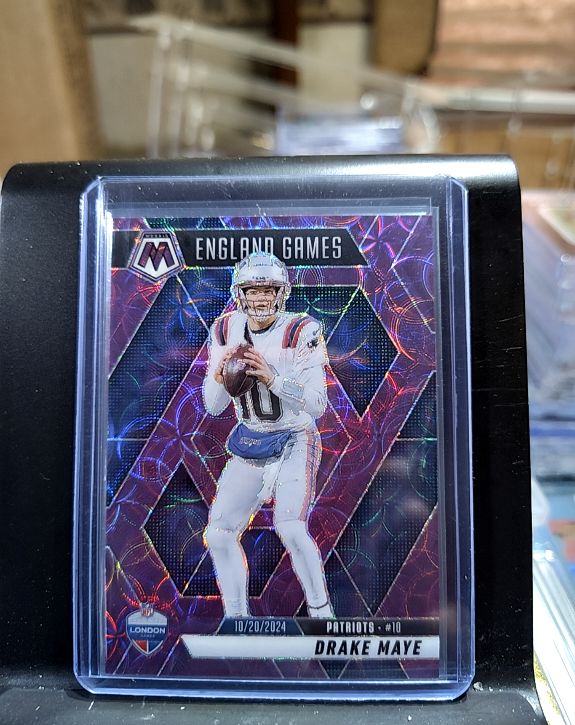 2025 Panini Mosaic International Games #258 Drake Maye — front