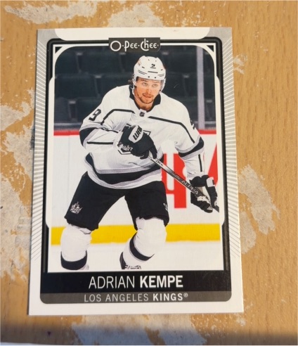 2021-22 O-Pee-Chee #47 Adrian Kempe — front