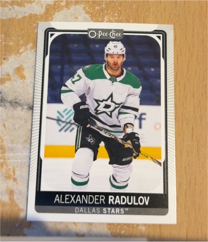 2021-22 O-Pee-Chee #259 Alexander Radulov — front
