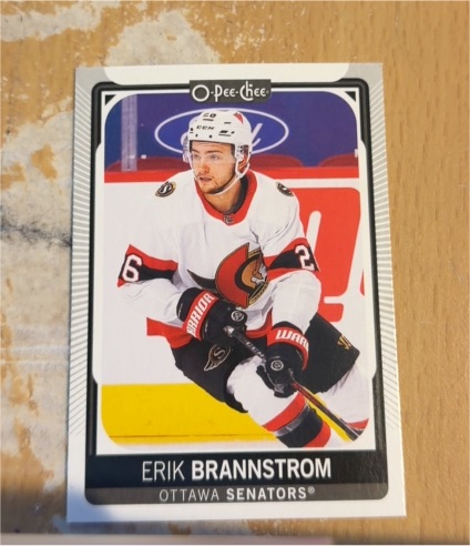 2021-22 O-Pee-Chee #273 Erik Brannstrom — front