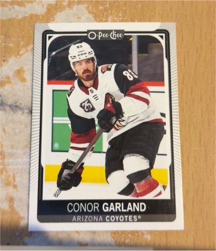 2021-22 O-Pee-Chee #276 Conor Garland — front
