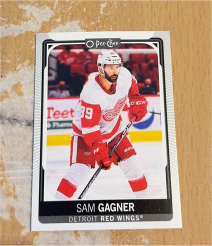 2021-22 O-Pee-Chee #325 Sam Gagner — front