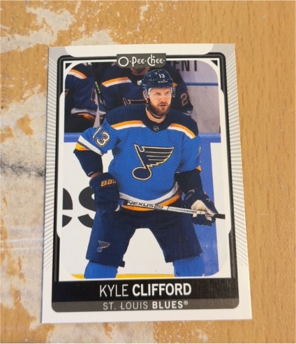 2021-22 O-Pee-Chee #331 Kyle Clifford — front