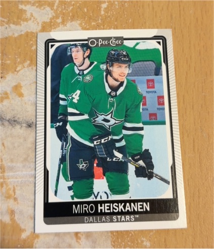 2021-22 O-Pee-Chee #340 Miro Heiskanen — front