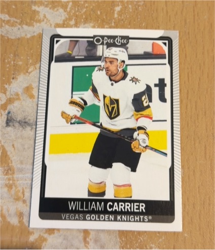 2021-22 O-Pee-Chee #91 William Carrier — front
