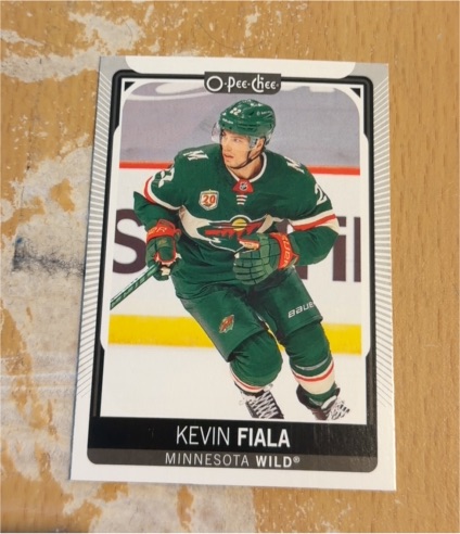 2021-22 O-Pee-Chee #106 Kevin Fiala — front