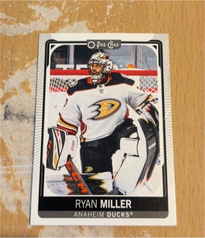 2021-22 O-Pee-Chee #175 Ryan Miller Anaheim Ducks — front