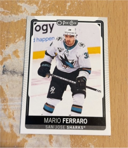 2021-22 O-Pee-Chee #229 Mario Ferraro — front