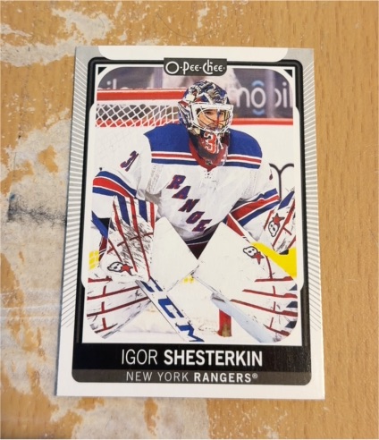 2021-22 O-Pee-Chee #373 Igor Shesterkin — front